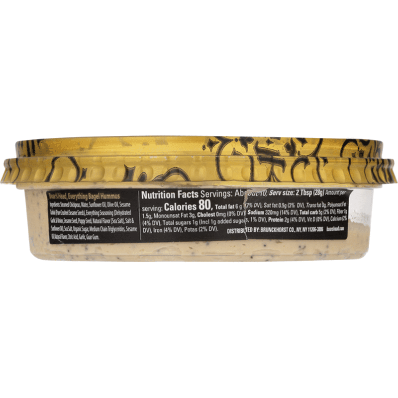 Boar's Head Hummus Everything Bagel