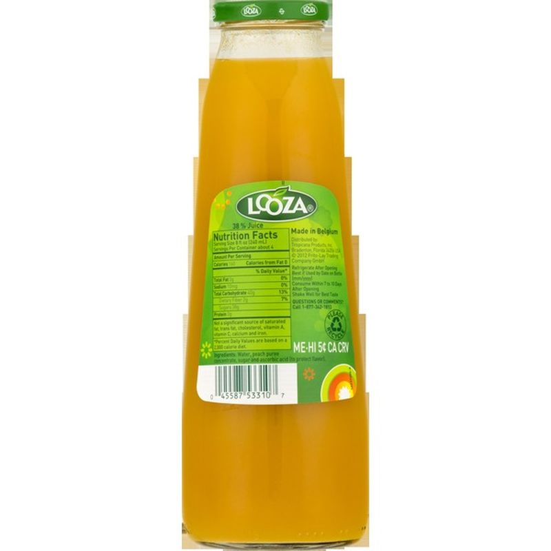 Looza Juice Drink, Peach (1 L) Instacart