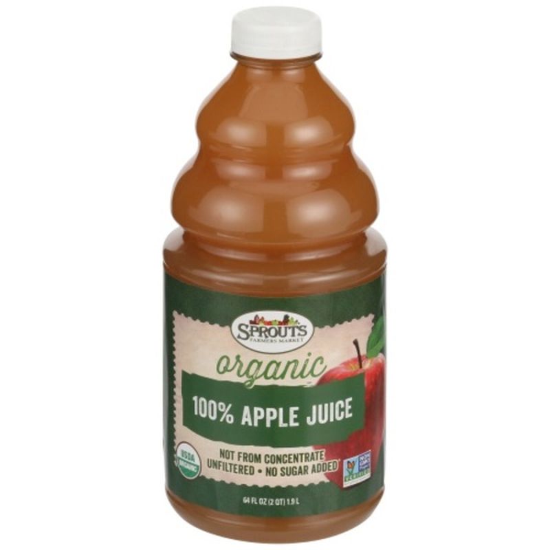 Sprouts Organic Apple Juice (64 fl oz) from Sprouts Farmers Market Instacart
