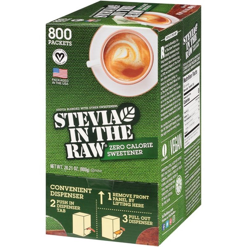 Stevia in the Raw Zero Calorie Sweetener (1 g) Instacart