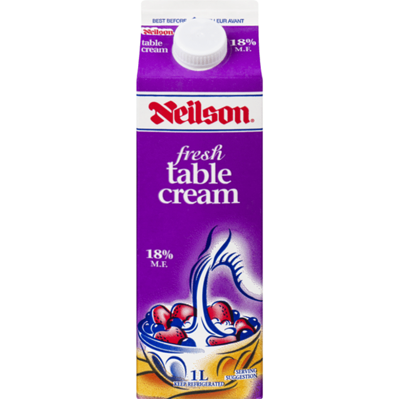 18 Table Cream (1000 ml) Instacart