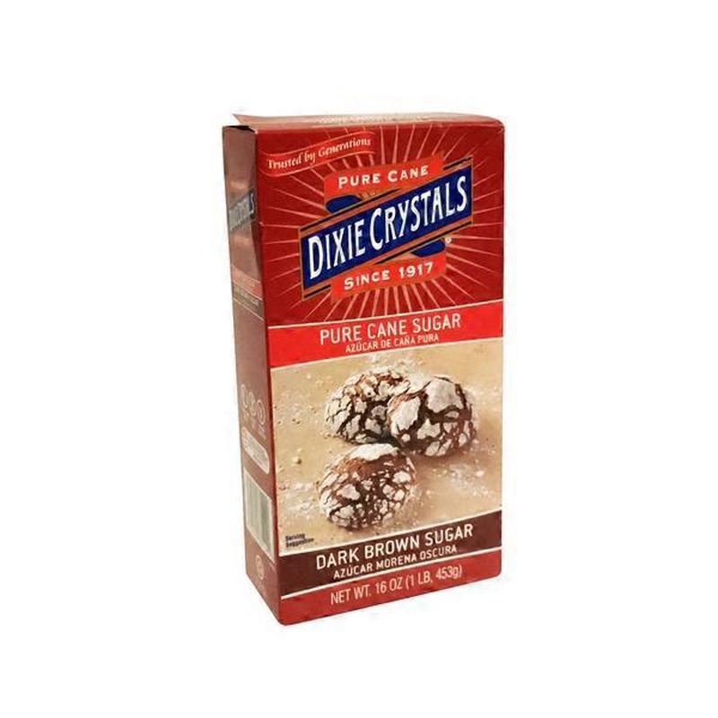 Dixie Crystals Dark Pure Cane Brown Sugar (16 oz) Delivery or Pickup