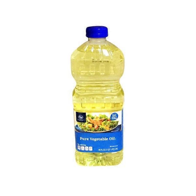 Kroger Pure Vegetable Oil (48 fl oz) Instacart