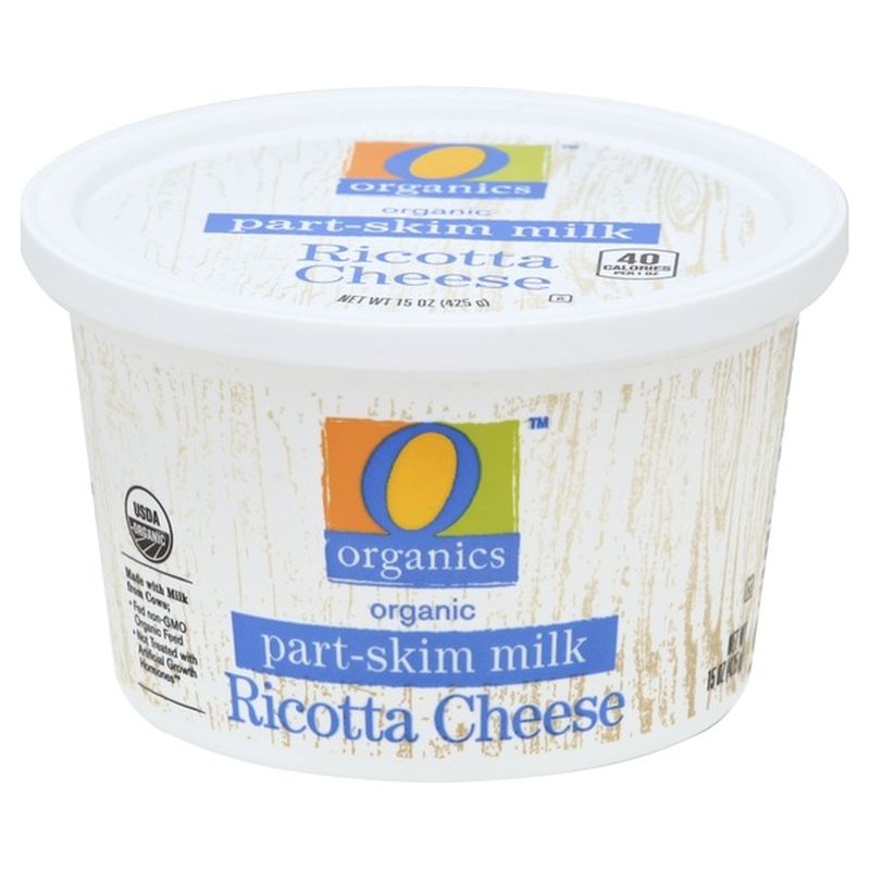 O Organics Part-skim Milk Ricotta Cheese
