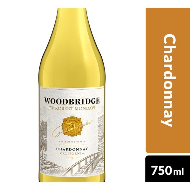 Woodbridge By Robert Mondavi Chardonnay White Wine 750 Ml Instacart