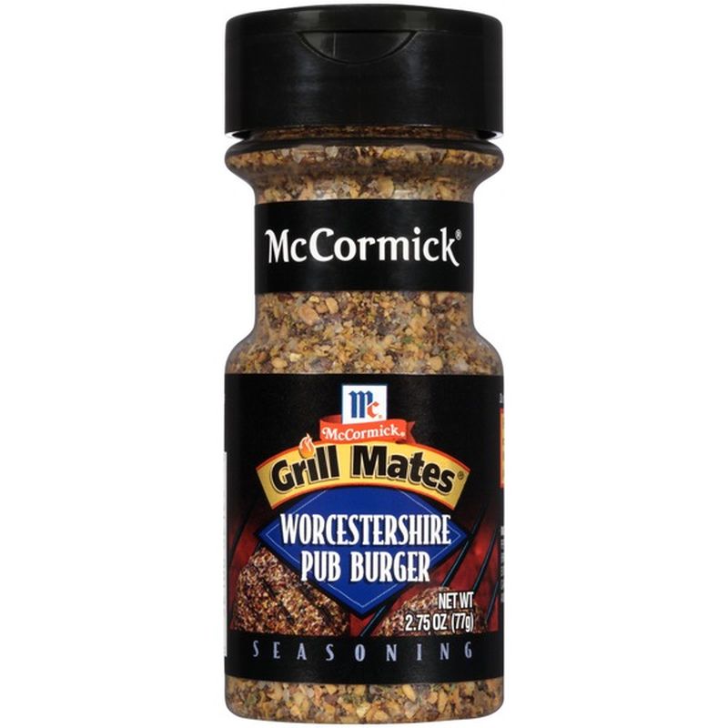 McCormick® Grill Mates® Worcestershire Pub Burger Seasoning (2.75 oz