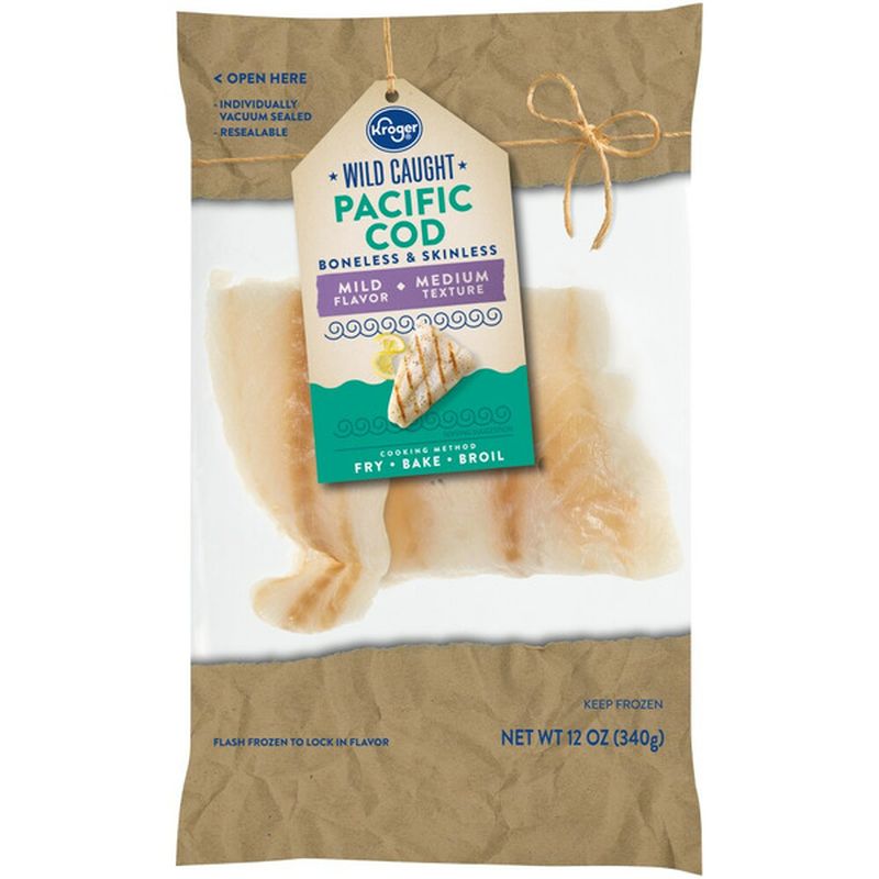 Kroger Boneless & Skinless Wild-Caught Pacific Cod