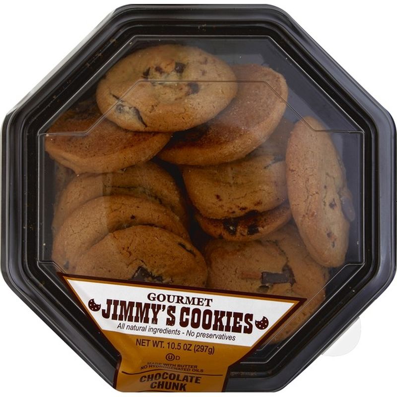 Jimmys Cookies, Chocolate Chunk (10.5 oz) Instacart