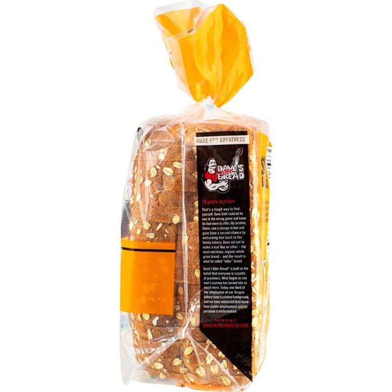 Dave's Killer Bread Honey Oats & Flax Organic Bread (25 oz) from