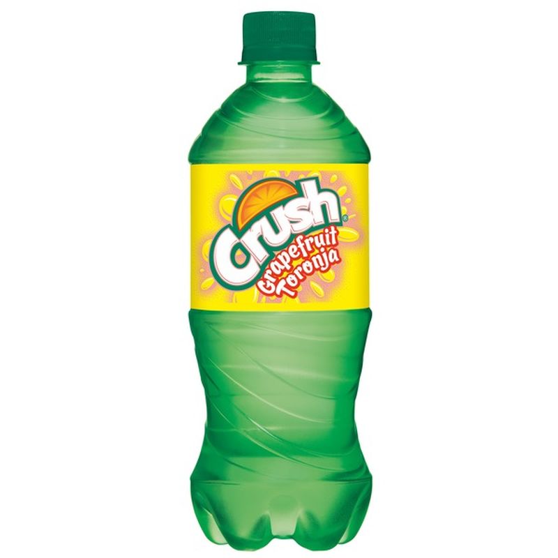 Crush Grapefruit Soda (20 Fl Oz) - Instacart