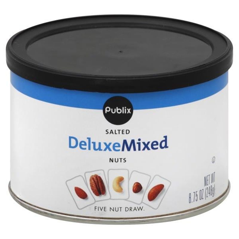 Publix Nuts, Deluxe Mixed, Salted
