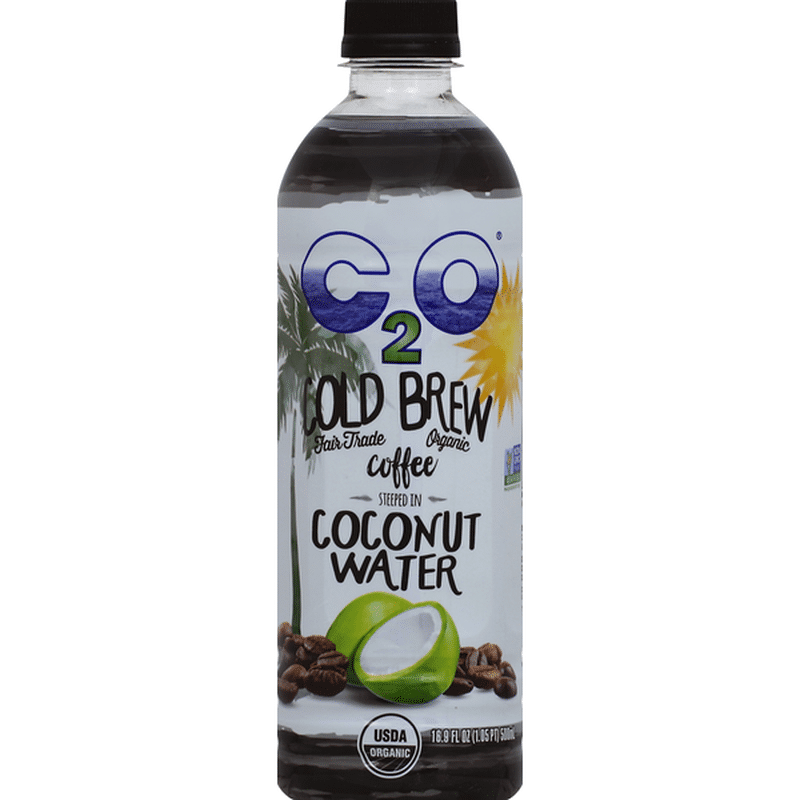 C2o Coconut Water, Organic, Cold Brew Coffee (16.9 oz) Instacart