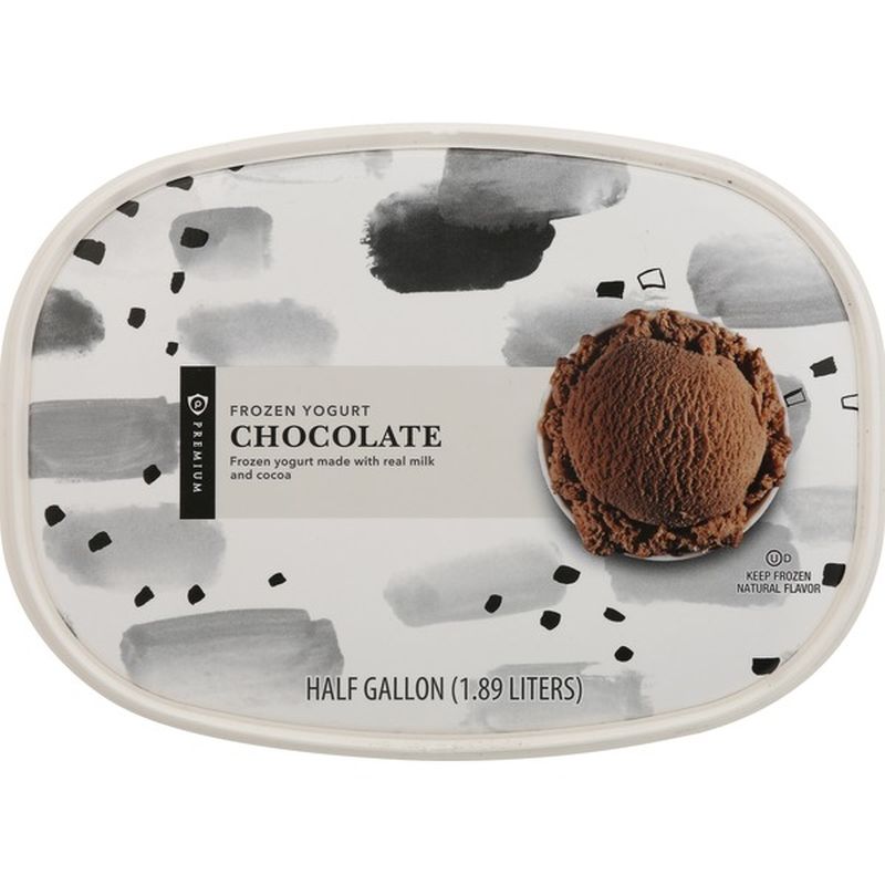 Publix Premium Frozen Yogurt, Chocolate (0.5 gal) Instacart