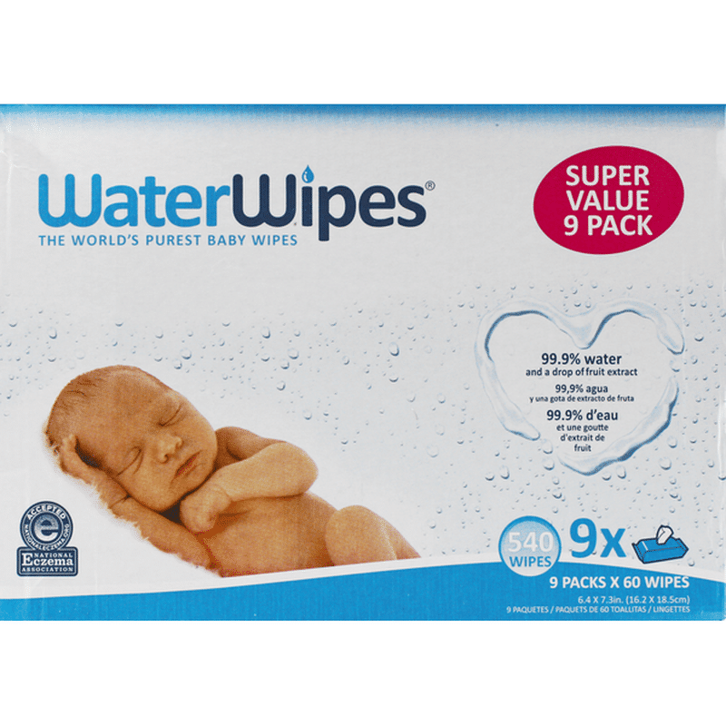 water wipes 9 pack