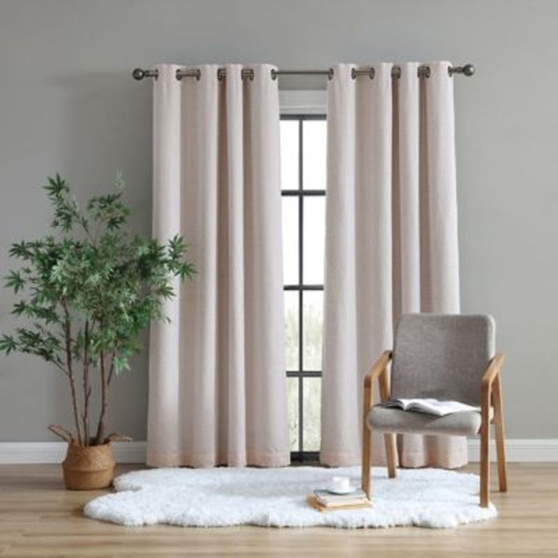 UGG Tessa Grommet 100 Blackout Window Curtain Panel in Blush (each