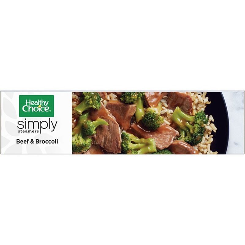 Healthy Choice Simply Cafe Steamers Beef And Broccoli (10 ...