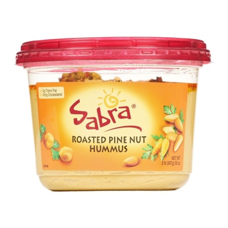 Sabra Roasted Pine Nut Hummus (32 oz) - Instacart