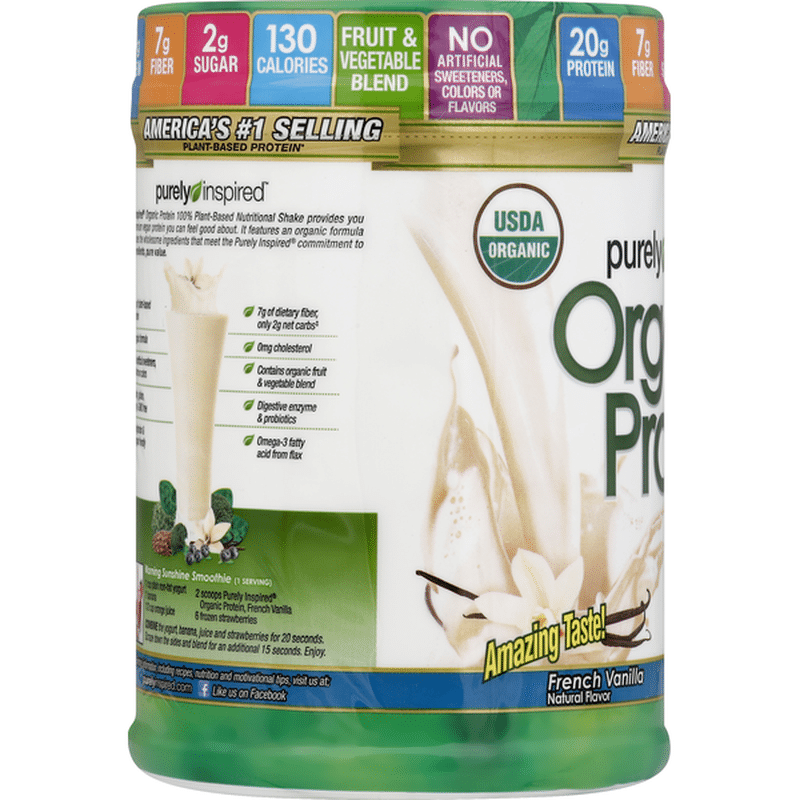 Purely Inspired Nutritional Shake, Protein, Natural Vanilla (1.5 lb) Delivery or Pickup Near Me