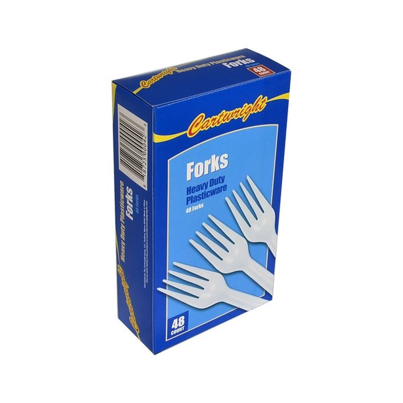 Cartwright Heavy Duty Plastic Forks