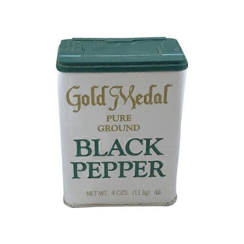 Gold Medal Pure Ground Black Pepper (4 oz) Instacart