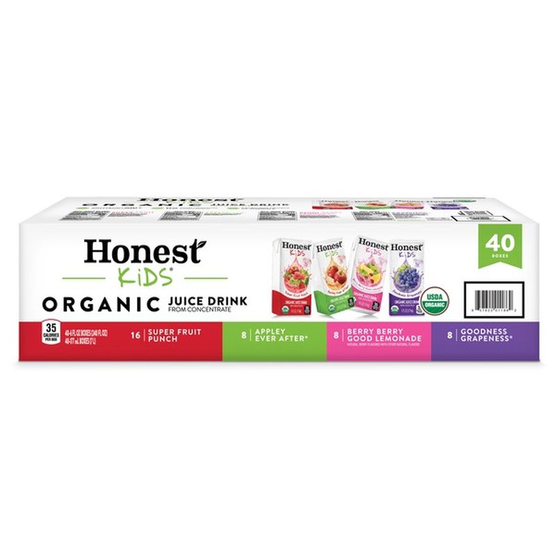 Honest Kids Variety Pack Organic Fruit Juice Drink from Instacart