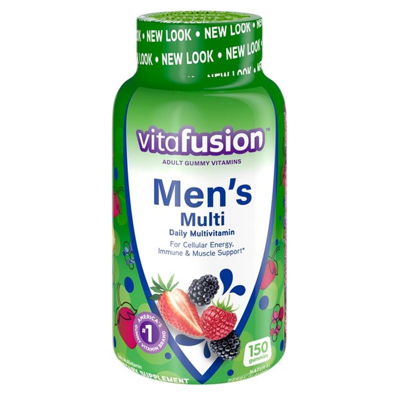 VitaFusion Men'S Gummy Vitamins, 150 Count Multivitamin For Men (150 ct