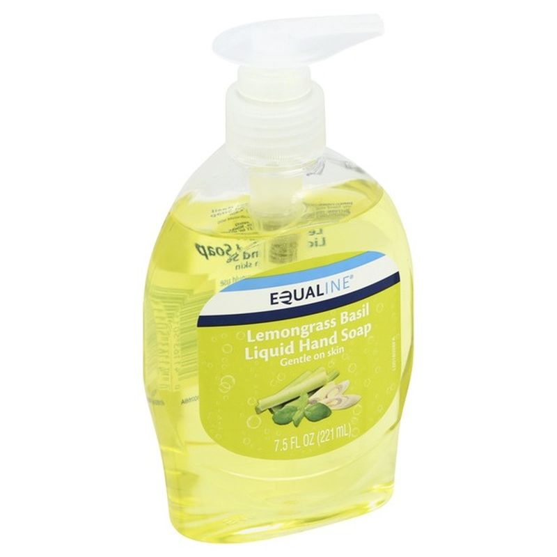Equaline Hand Soap, Liquid, Lemongrass Basil (7.5 oz) Instacart