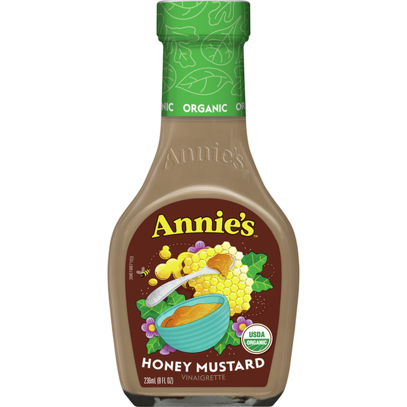 Annie's Honey Mustard Salad Dressing, Certified Organic (8 fl oz