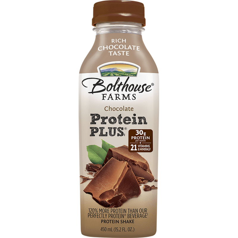 Bolthouse Farms Protein Shake, Chocolate (15.2 fl oz) - Instacart