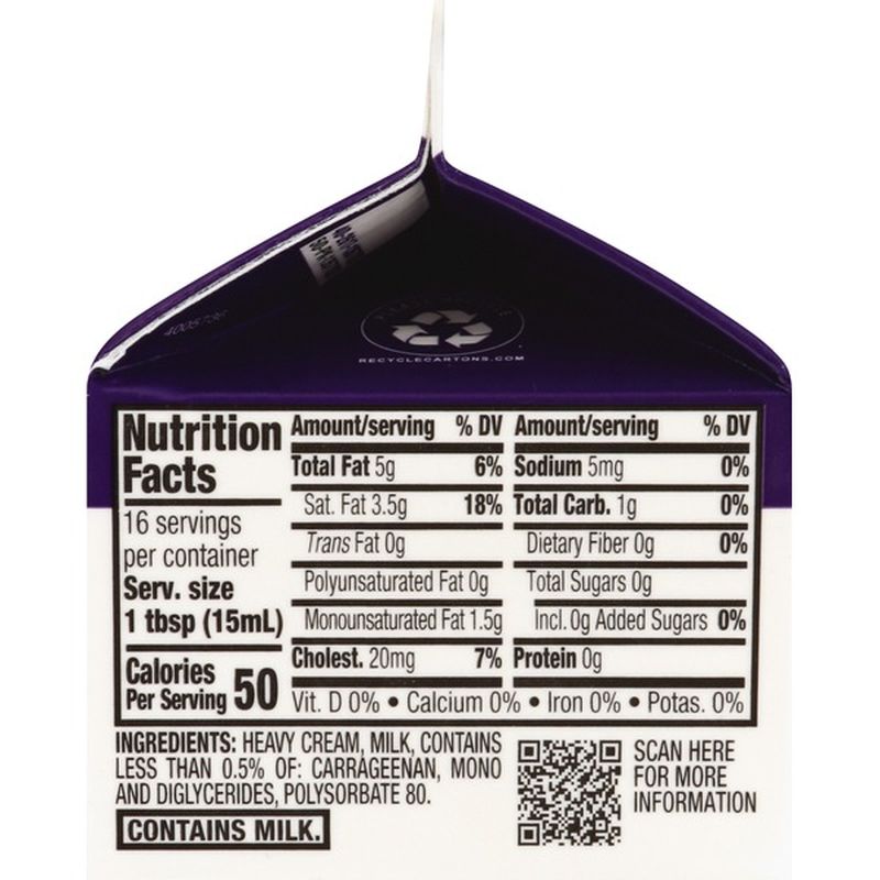 Publix Whipping Cream, Heavy (0.5 pt) from Publix Instacart