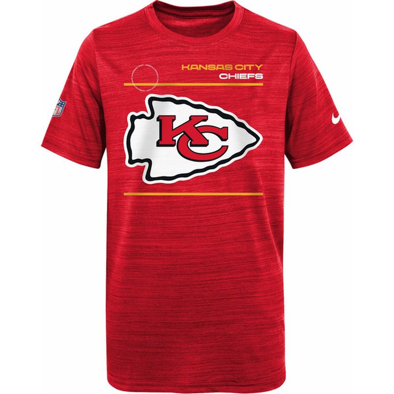 Nike Men's Yard Line (NFL Kansas City Chiefs) T-Shirt in Red, Size: Large | NKGW65N7G-079