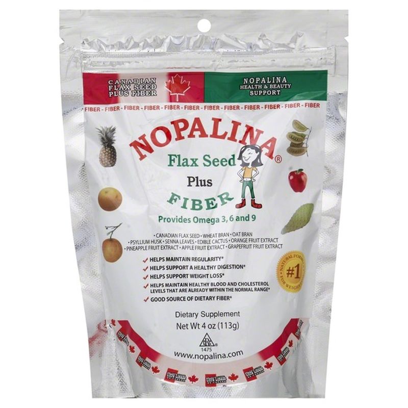 Nopalina Flax Seed, Plus Fiber (4 oz) Instacart