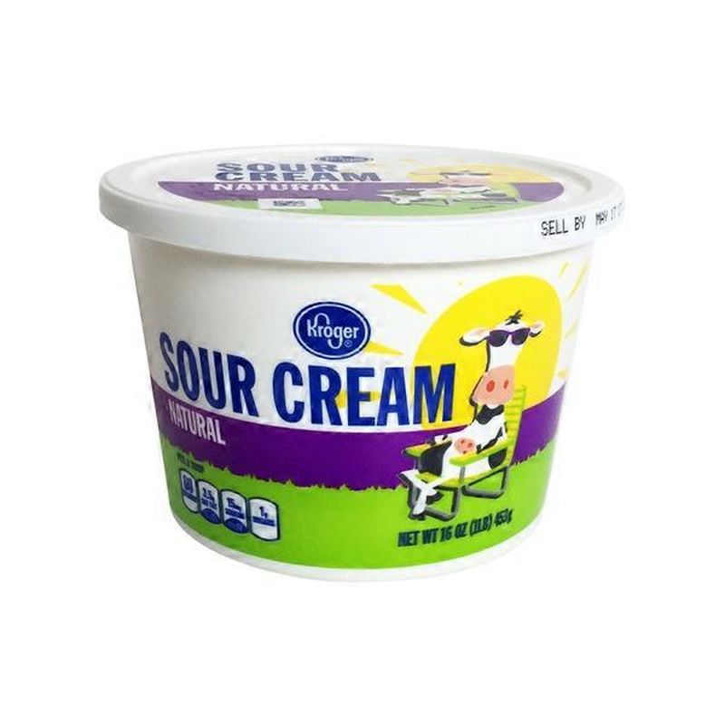 Kroger Natural Sour Cream (16 oz) Instacart