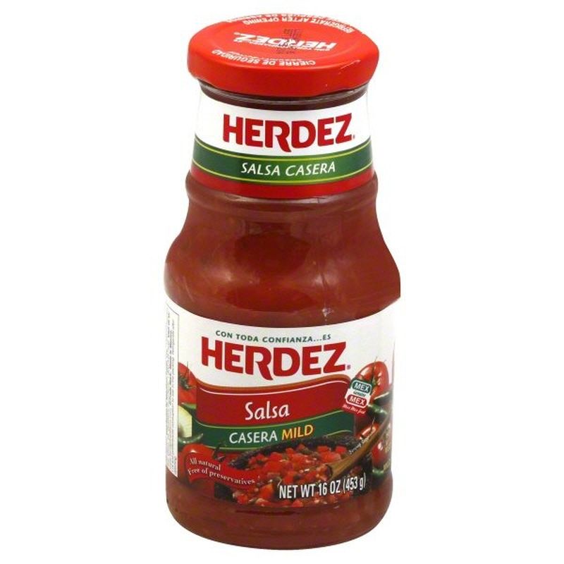 Herdez Casera Mild Salsa (16 oz) from HEB Instacart