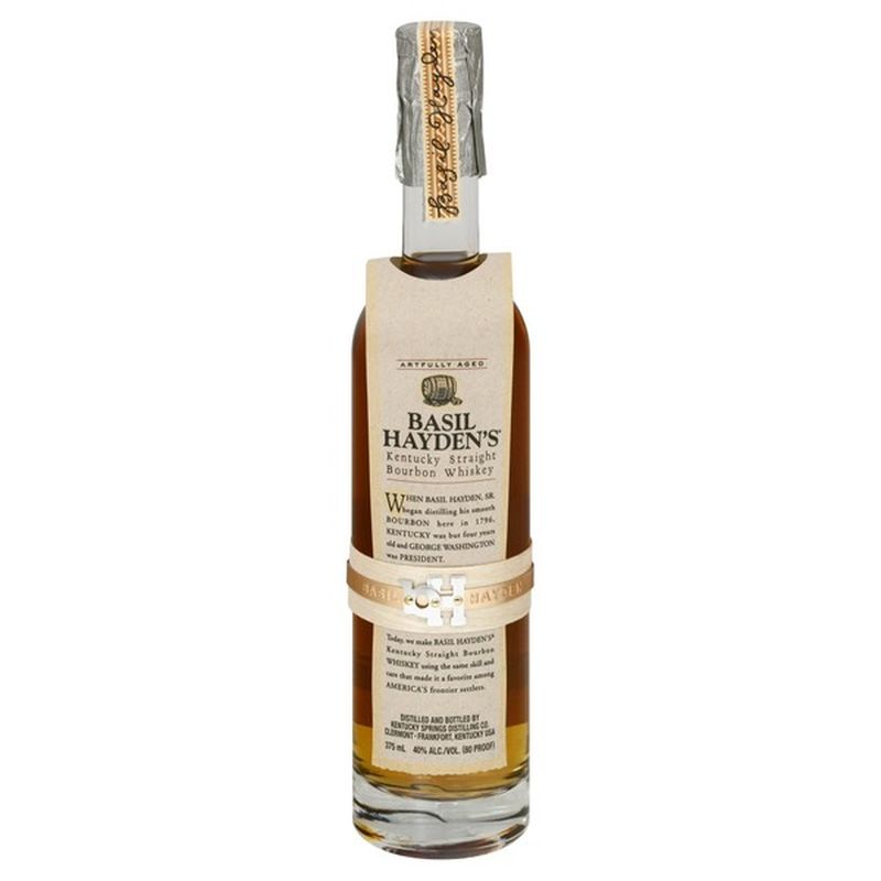 Basil Hayden's Kentucky Straight Bourbon Whiskey (375 ml) Instacart