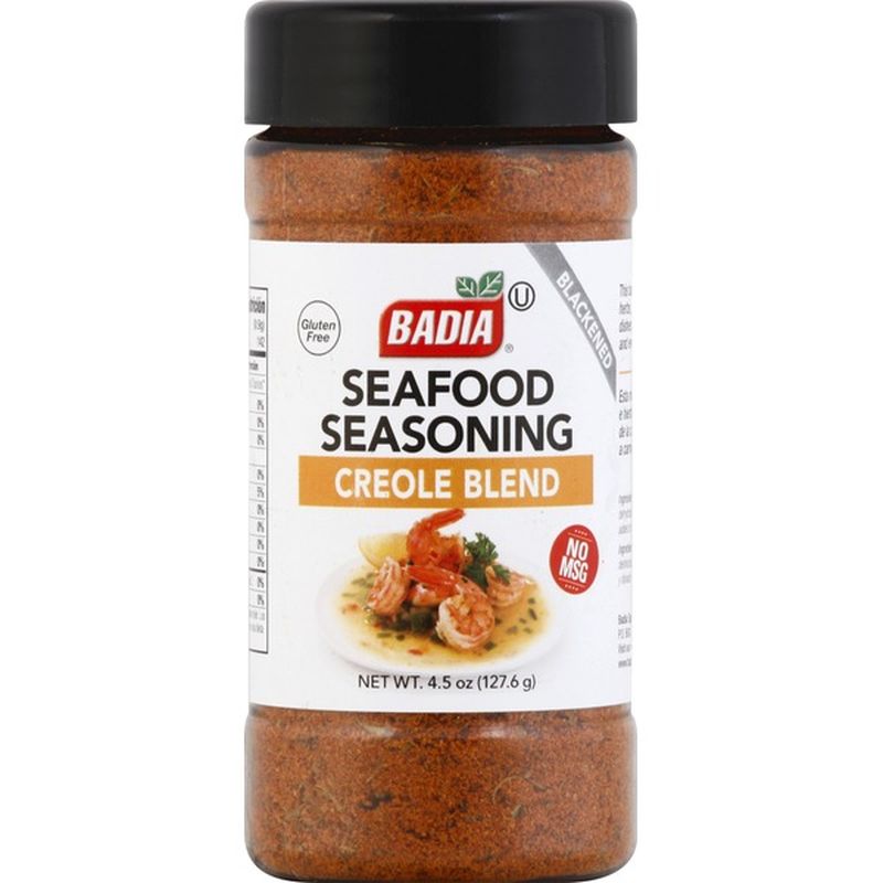 Badia Seafood Seasoning, Creole Blend, Blackened (4.5 oz) Instacart