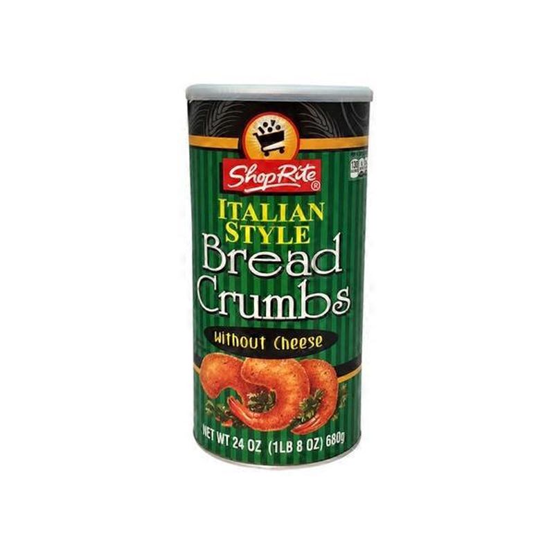 Shoprite Italian Style Bread Crumbs 24 Oz Instacart