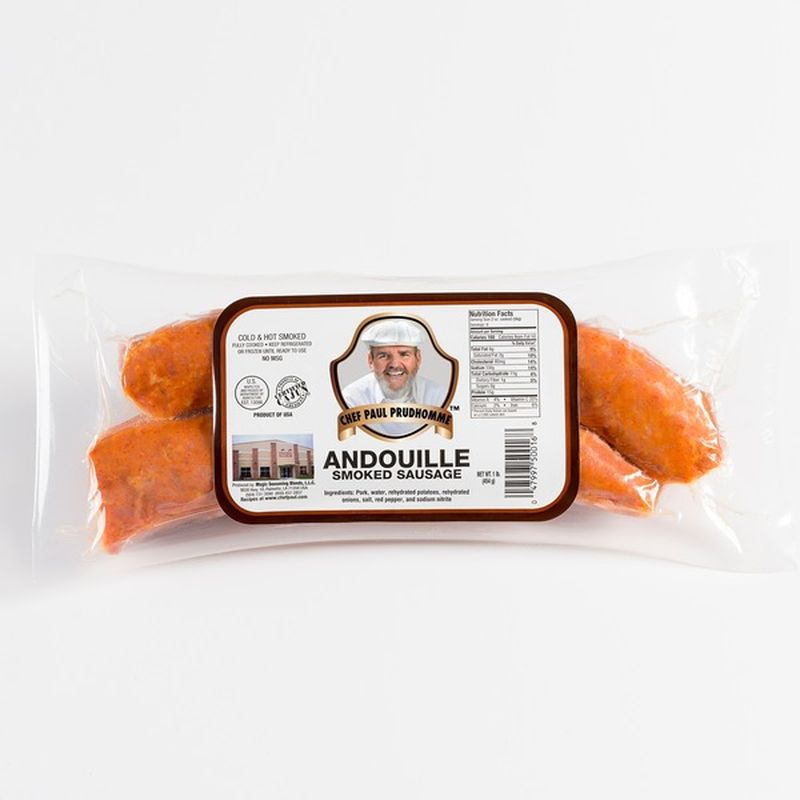 Chef Paul Andouille Smoked Sausage
