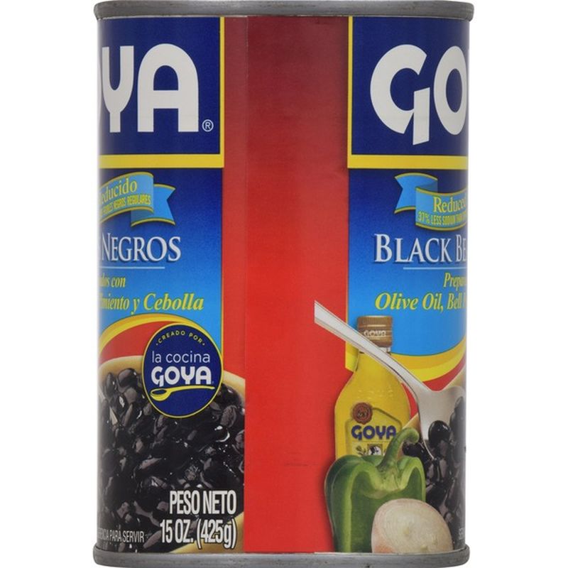 Goya Reduced Sodium Black Bean Soup (15 oz) from Tops Markets Instacart