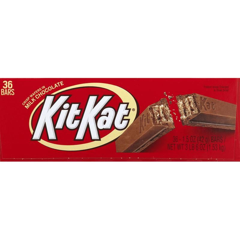 Kit Kat Crisp Wafers, Milk Chocolate (1.5 Oz) - Instacart