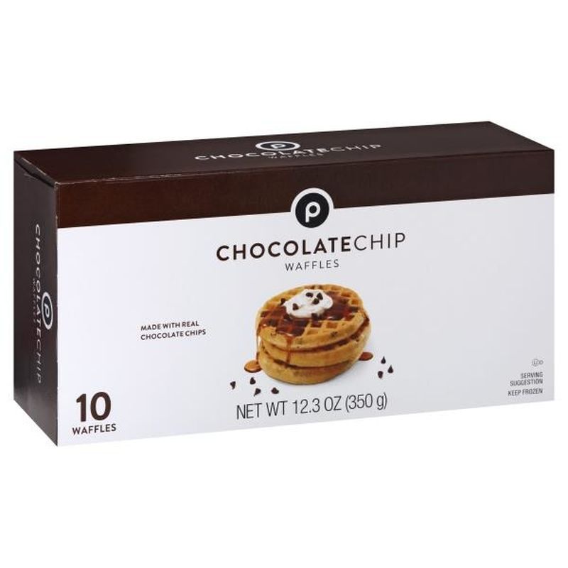 Publix Chocolate Chip Waffles 10 Ct From Publix Instacart