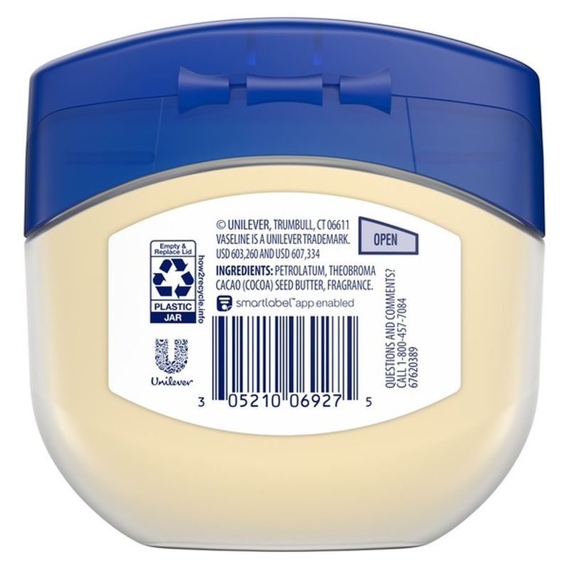 Vaseline Petroleum Jelly Cocoa Butter (7.5 oz) Instacart