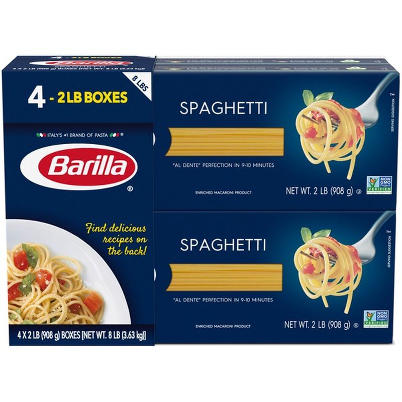 Barilla 174 Spaghetti Pasta 2 lb Instacart