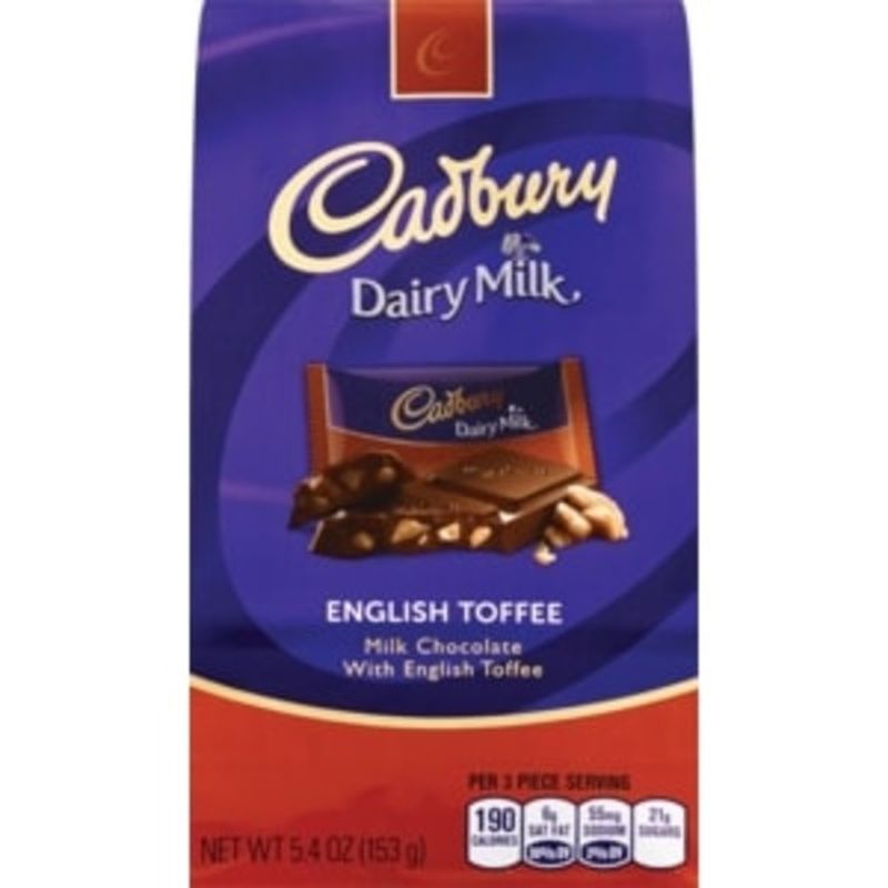 Cadbury DAIRY MILK English Toffee Candy, (5.4 oz) from CVS Pharmacy