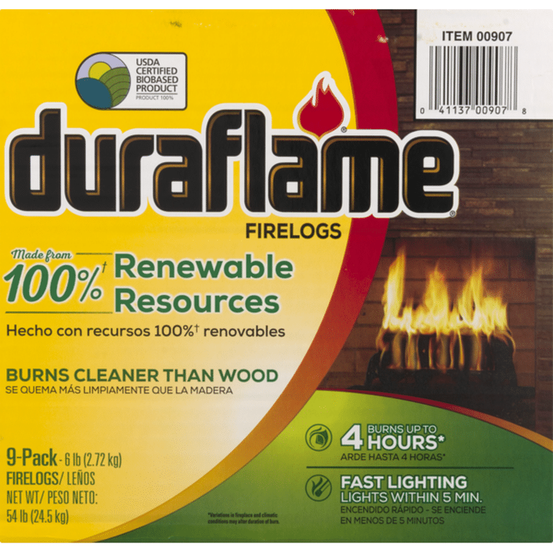 duraflame® Firelogs (6 lb) from Costco Instacart
