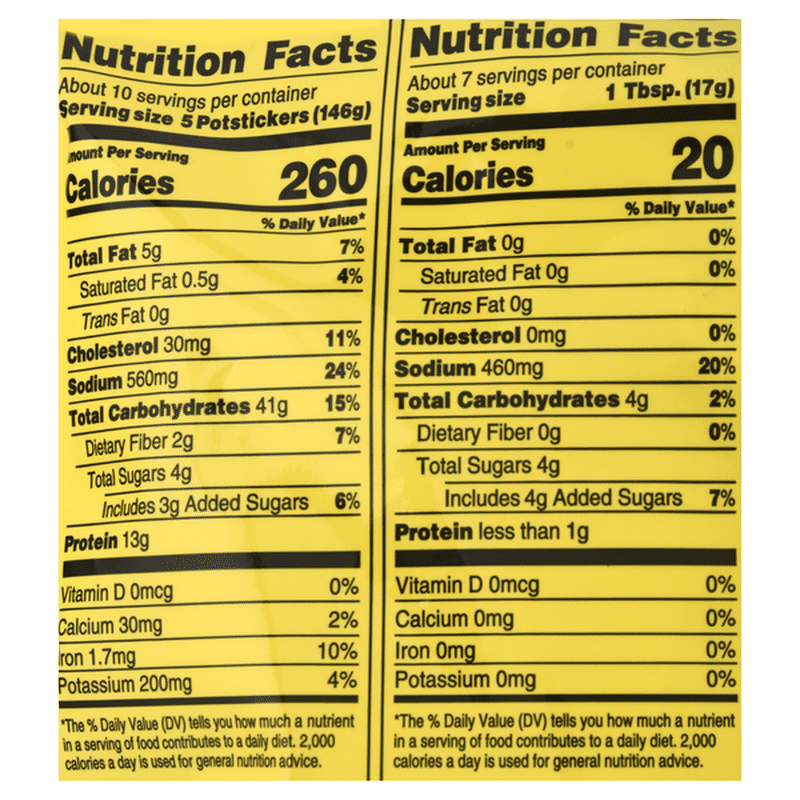 Ling Ling Potstickers, Chicken & Vegetable Dumplings (56 oz) Instacart