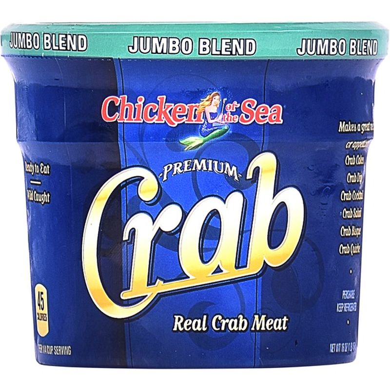 Chicken Of The Sea Premium Crab Meat Colossal 16 Oz Instacart 