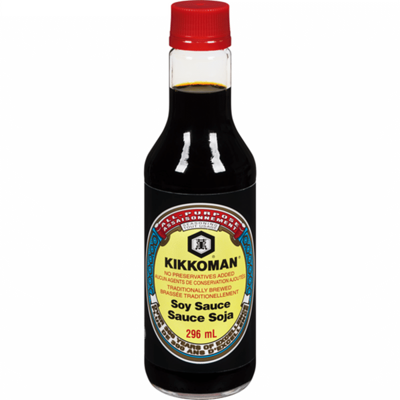 Kikkoman Soy Sauce, All‑Purpose (10 fl oz) from City Market Instacart
