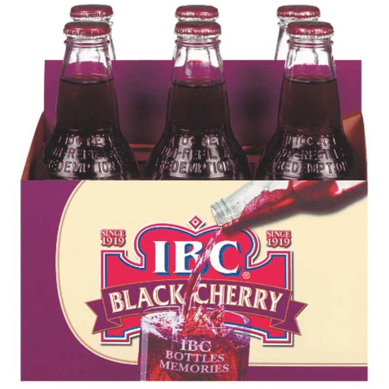 IBC Black Cherry Soda (12 fl oz) Instacart