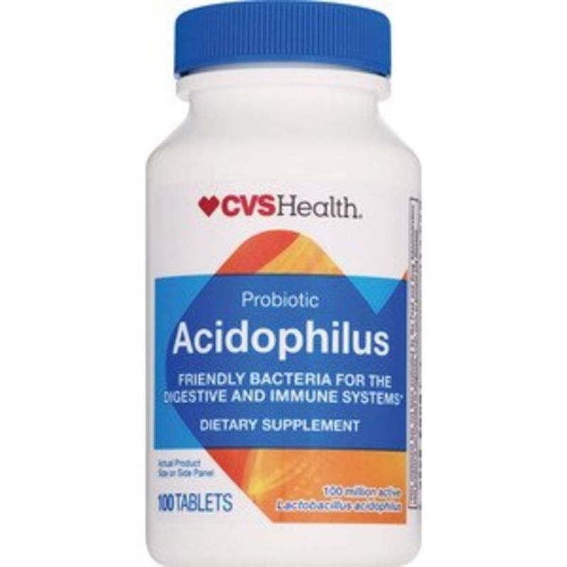 CVS Pharmacy Probiotic Acidophilus Capsules (100 ct) Instacart